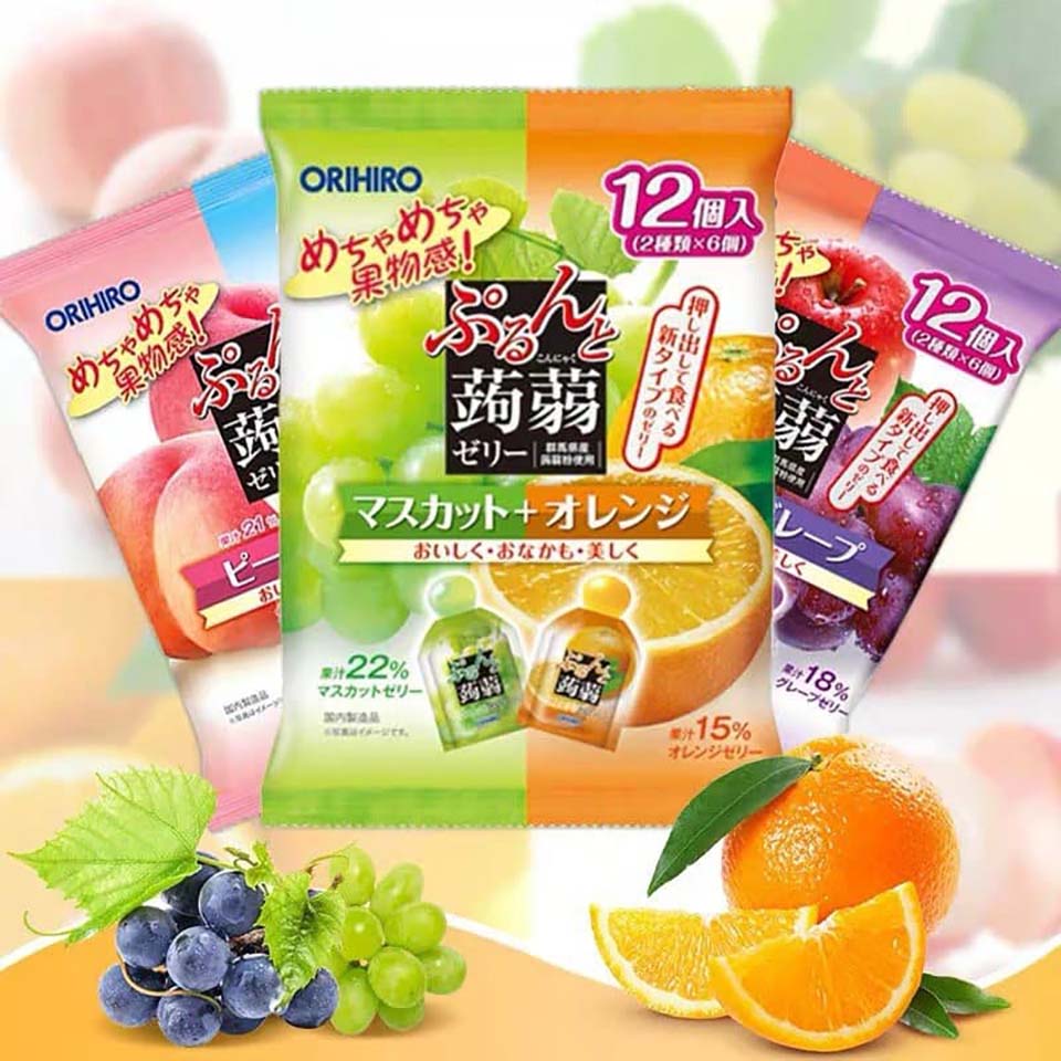 ขนมญี่ปุ่น Orihiro Puranti Konnyaku (โอริฮิโระ คอนยัค) Image4