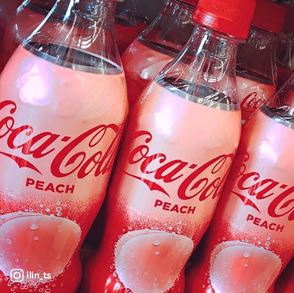 ขนมญี่ปุ่น Coke Peach (โค้กรสพีช) Image10