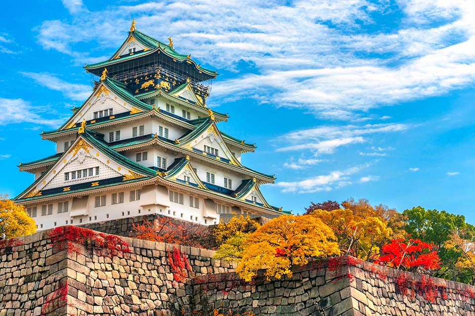 ปราสาทโอซาก้า (Osaka Castle) Image1