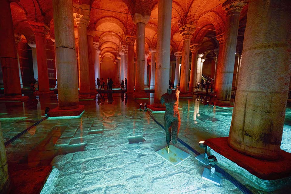 Yerebatan sarnici (อุโมงค์เก็บน้ำเยเรบาตัน) Image4