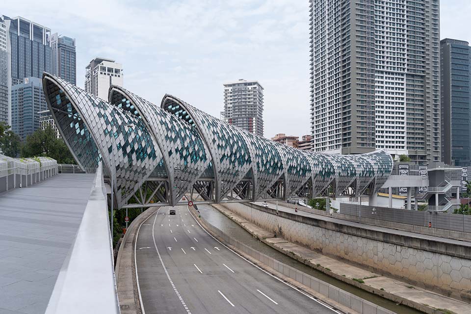 ทัวร์กัวลาลัมเปอร์ สะพาน Saloma Link Bridge Image5