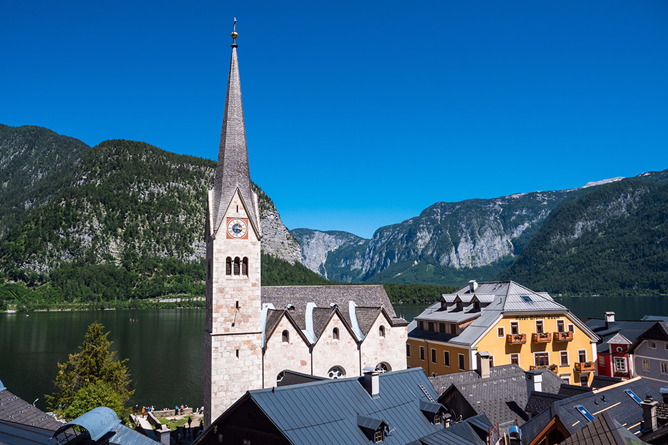 Hallstatt (ฮัลล์สตัทท์) โบสถ์ประจำเมือง (Hallstatt Lutheran Church) Image4
