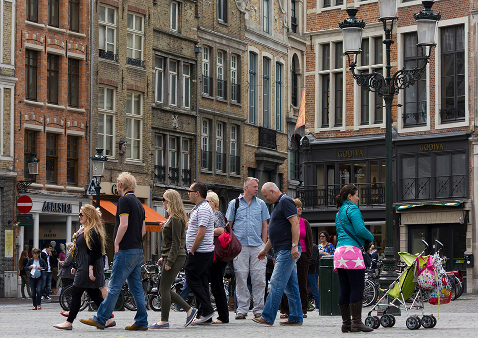 ทัวร์เบลเยียม ถนนคนเดินเมืองบรูจส์ Image22