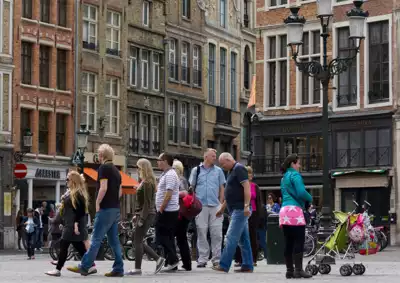 ทัวร์เบลเยียม ถนนคนเดินเมืองบรูจส์ Image22