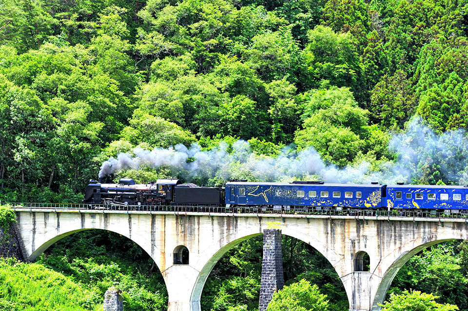 ทัวร์อิวาเตะ นั่งรถจักรไอน้ำ SL Ginga Image11